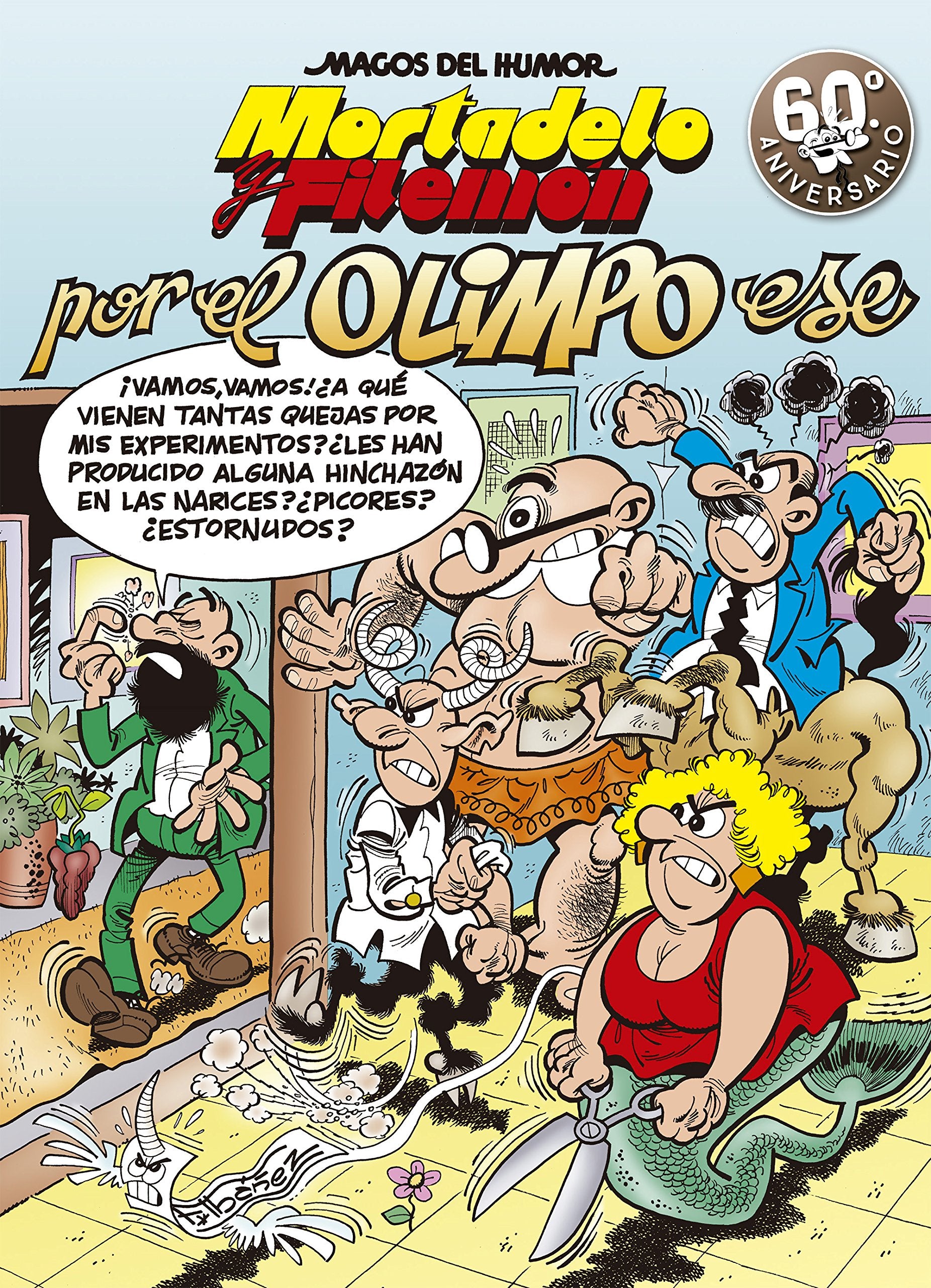 Por el Olimpo ese (Magos del Humor Mortadelo y Filemón 192) (Bruguera Clásica, Band 192) Manga