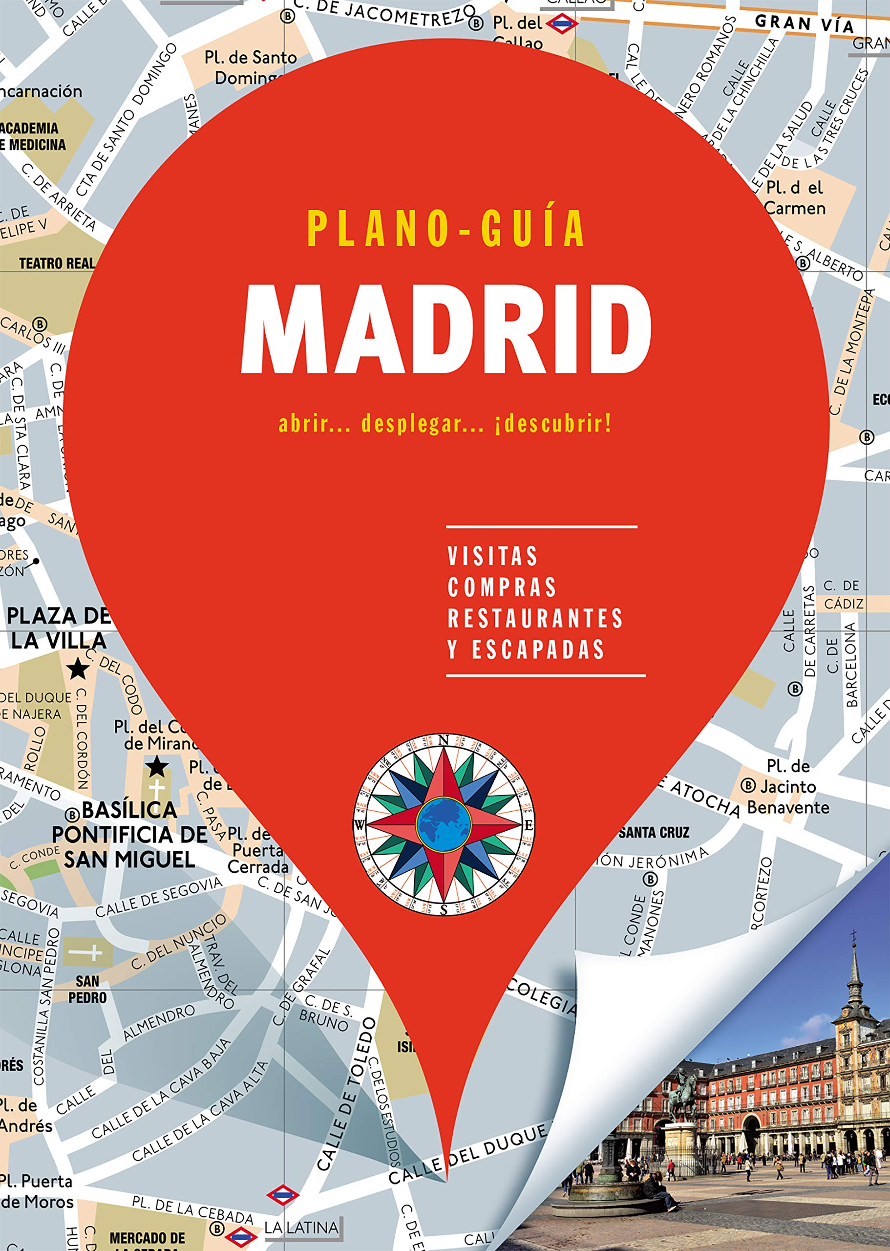 Madrid (Plano-Guía): Visitas, compras, restaurantes y escapadas book