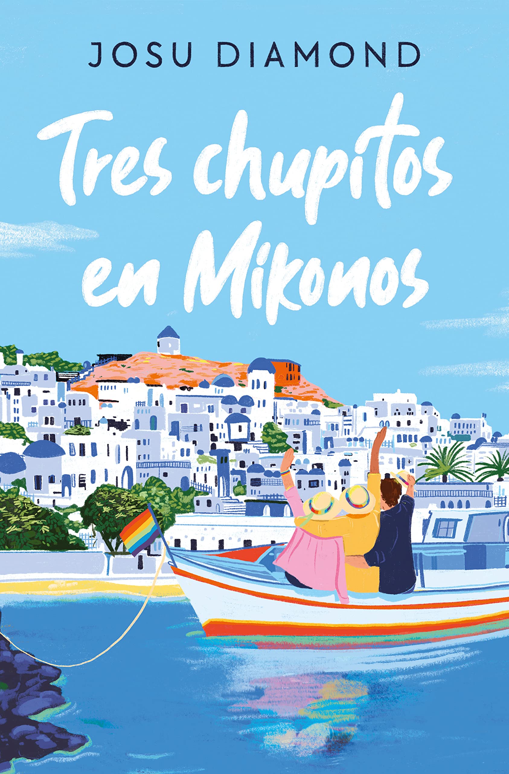 Tres chupitos en Mikonos book