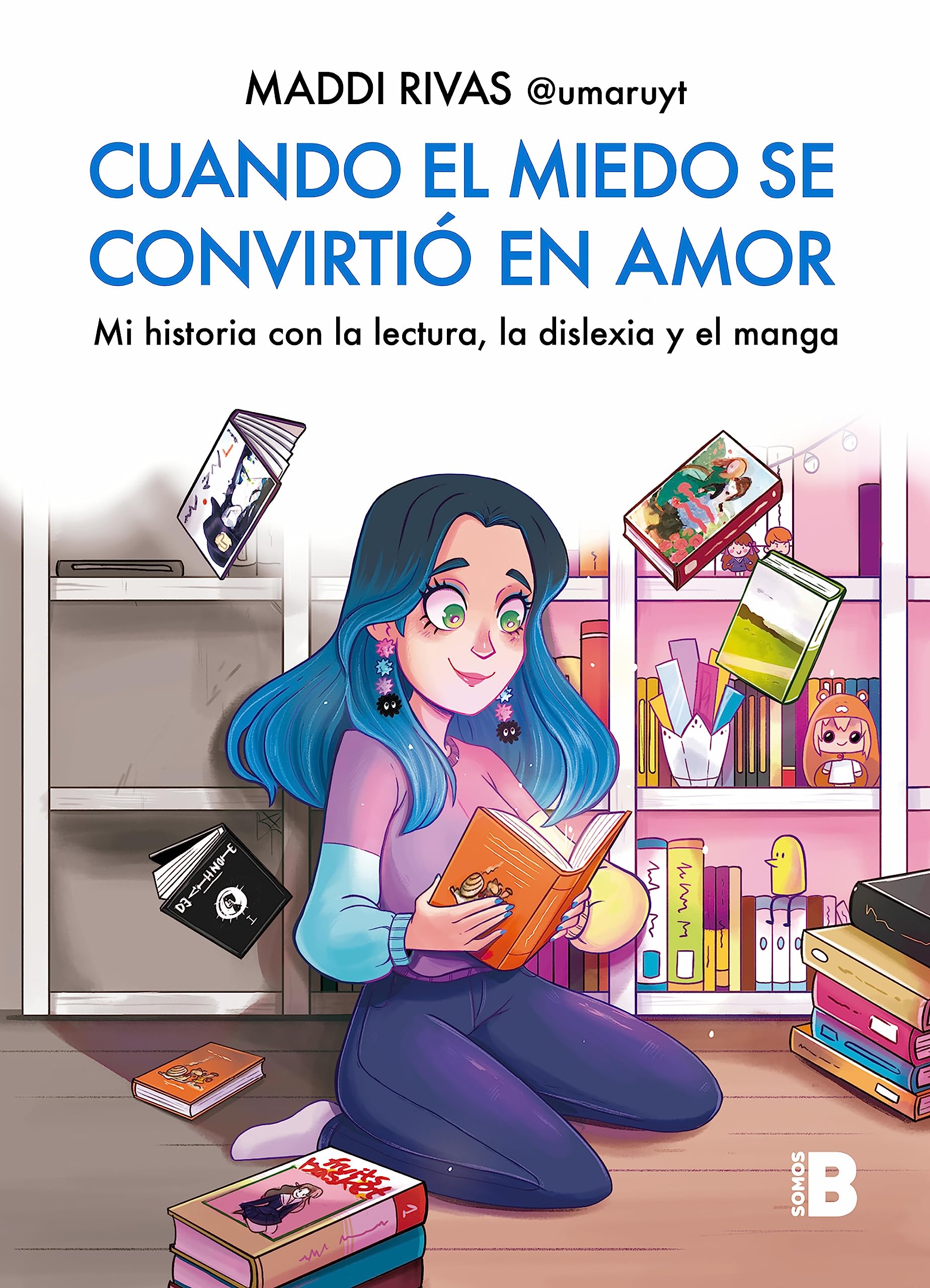 Cuando el miedo se convirtió en amor: Mi historia con la lectura, la dislexia y el manga book