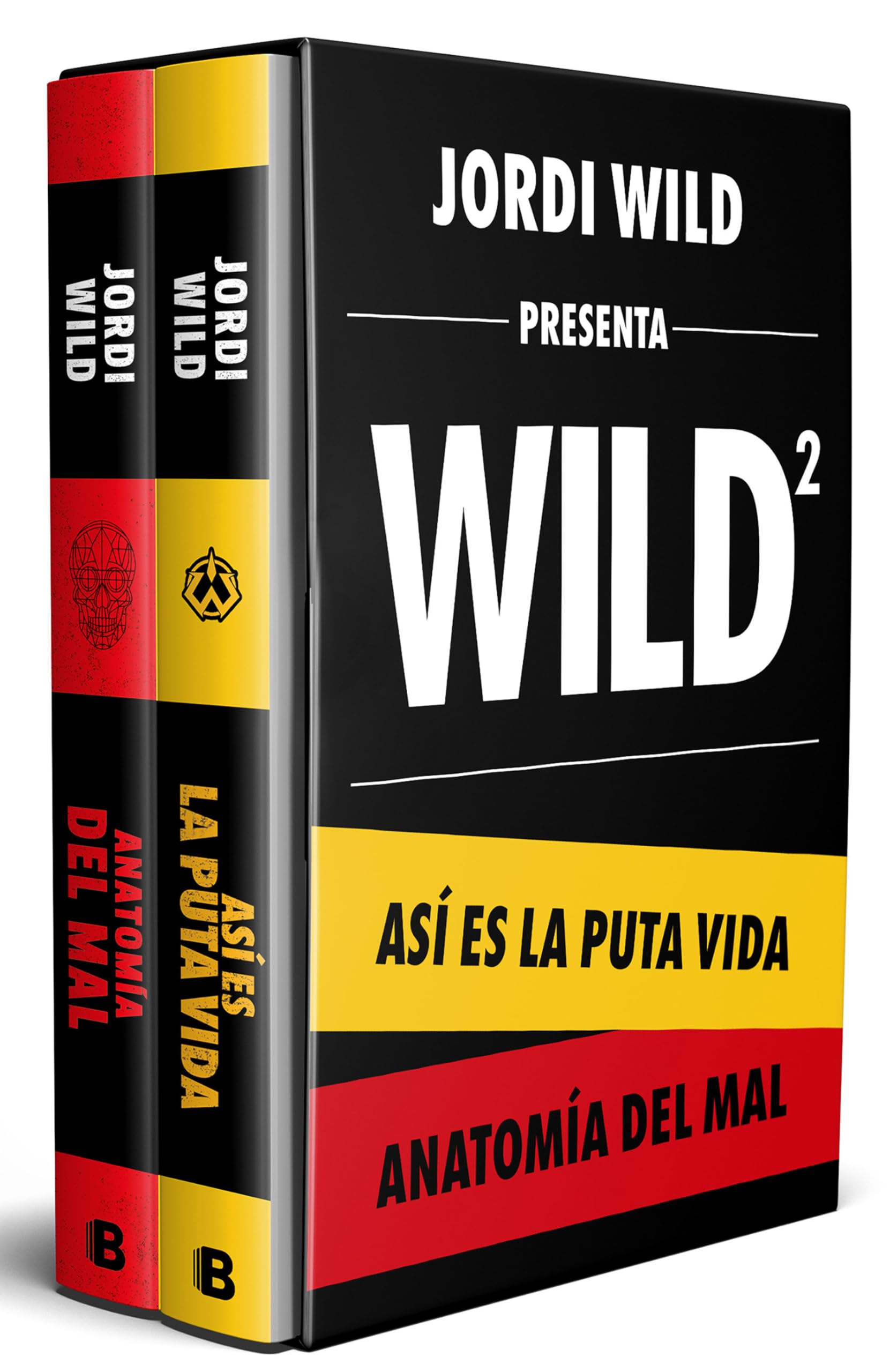 Estuche Jordi Wild: (contiene: Así es la puta vida / Anatomía del mal): Incluye: Así es la puta vida | Anatomía del mal (Somos B) Politics & Society