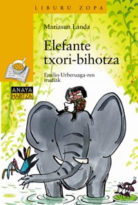 Elefante txori-bihotza / Elephant Heart Bird book