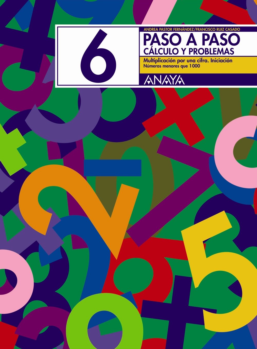 6. Multiplicación por una cifra. Iniciación book