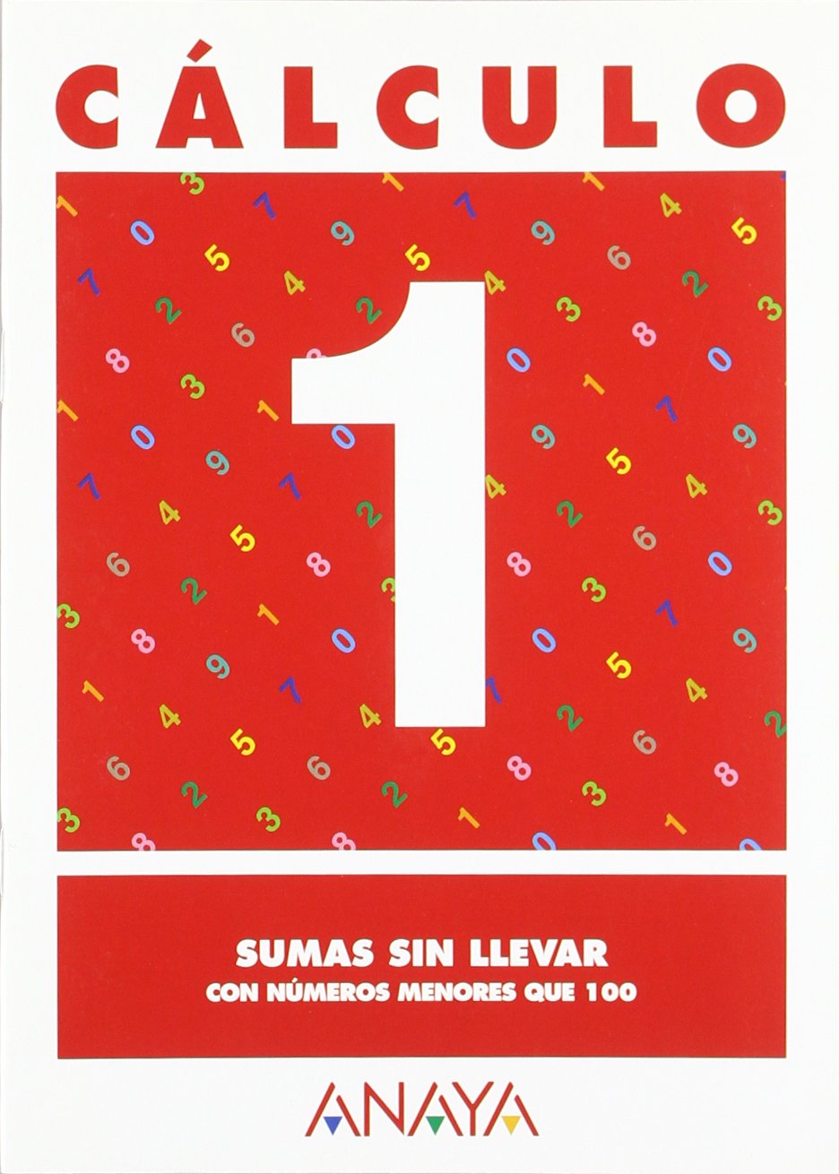 Cálculo 1. Sumas sin llevar. (Cuadernos calculo) Learning & Reference