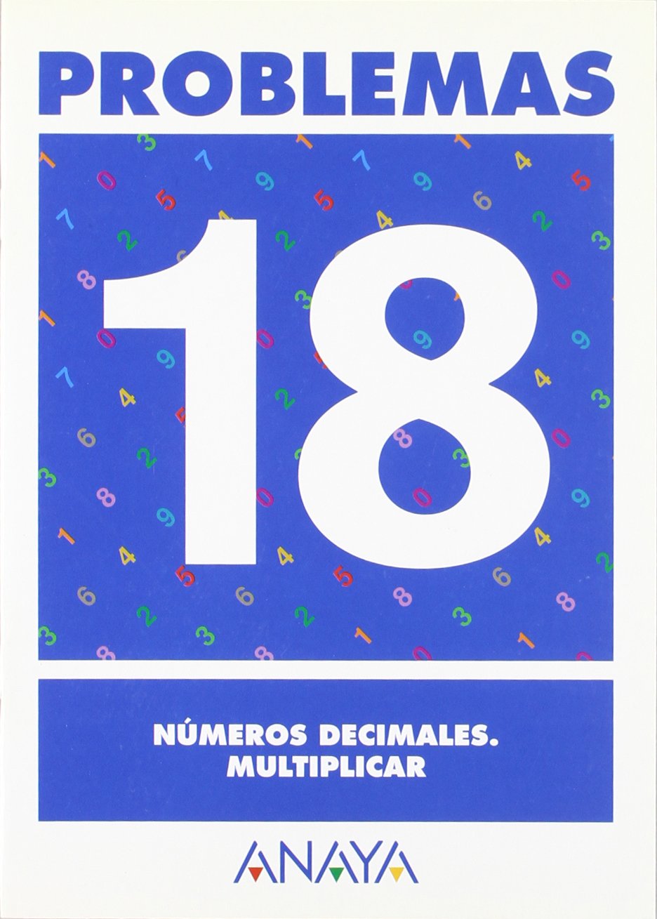 Problemas 18. Números decimales. Multiplicar. book