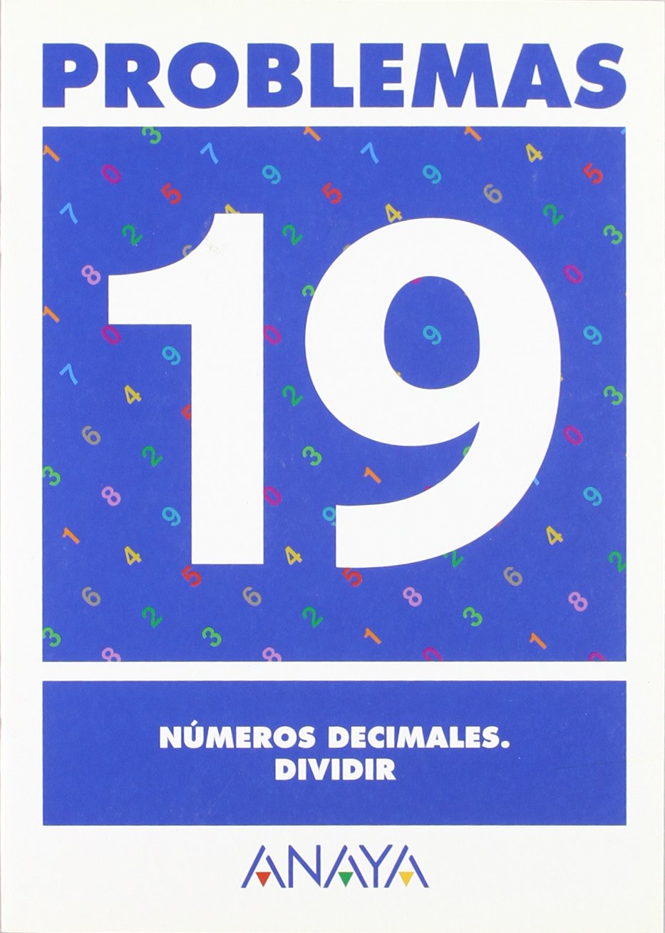 Problemas 19. Números decimales. Dividir. book