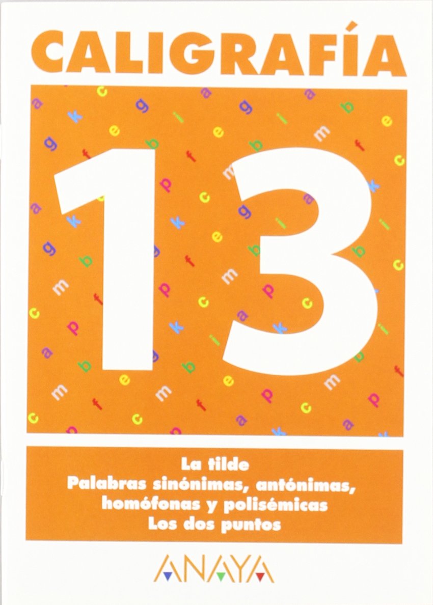 Caligrafía 13. (Caligrafia) Learning & Reference