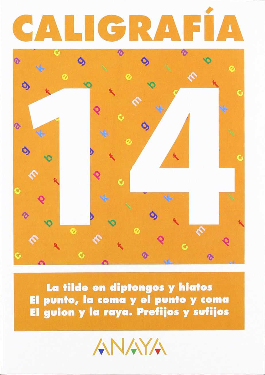 Caligrafía 14. (Caligrafia) Learning & Reference