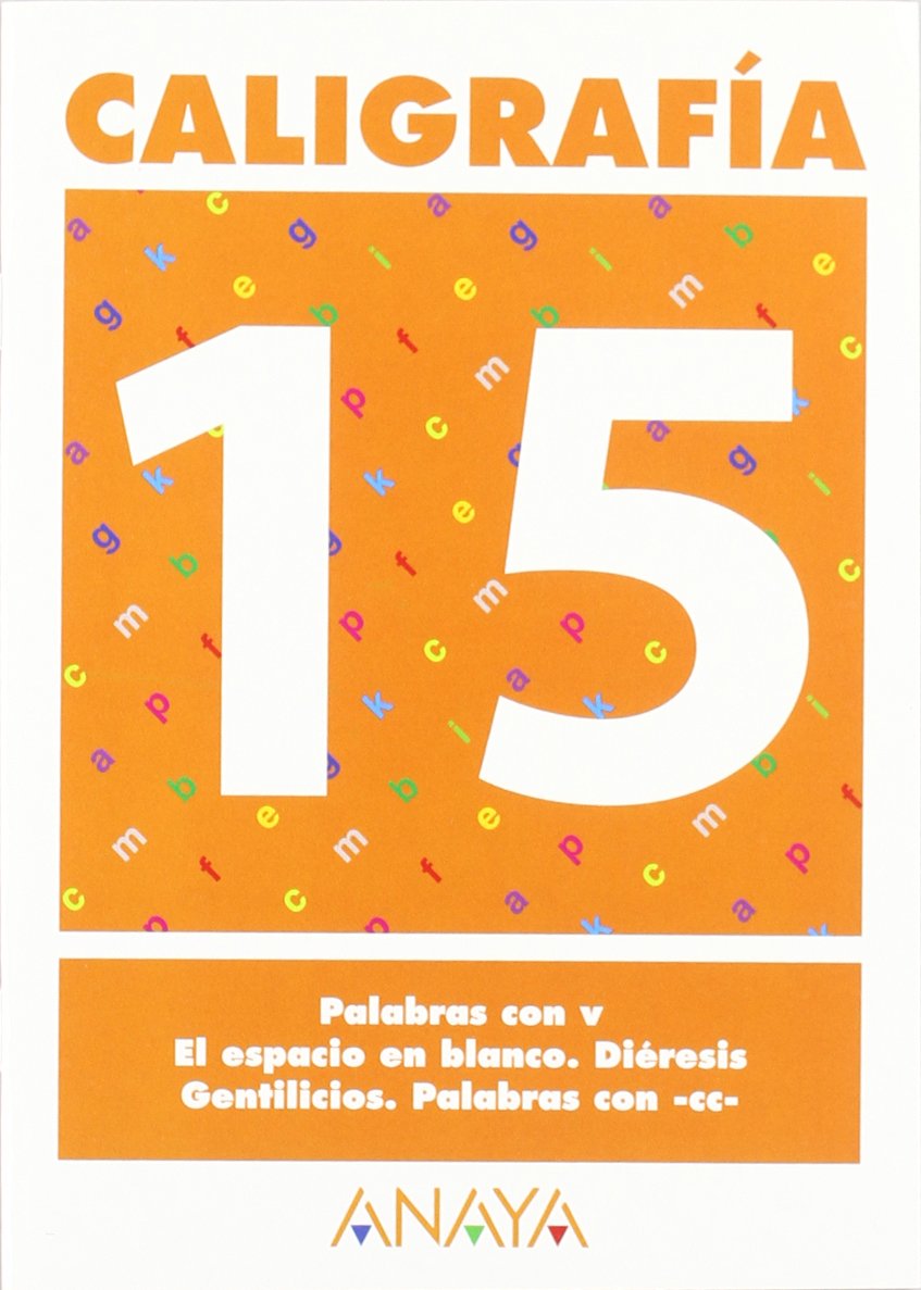 Caligrafía 15. (Caligrafia) Learning & Reference