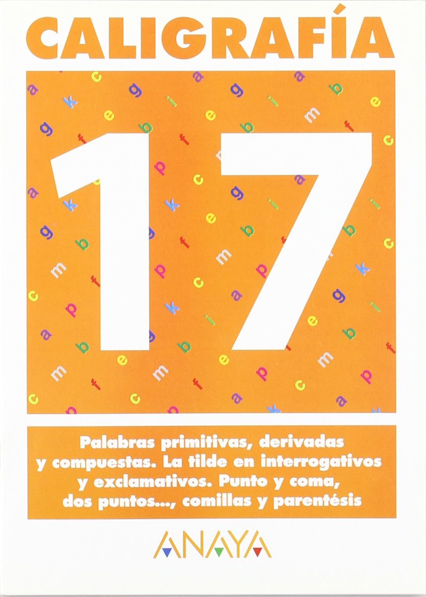 Caligrafía 17. (Caligrafia) Learning & Reference