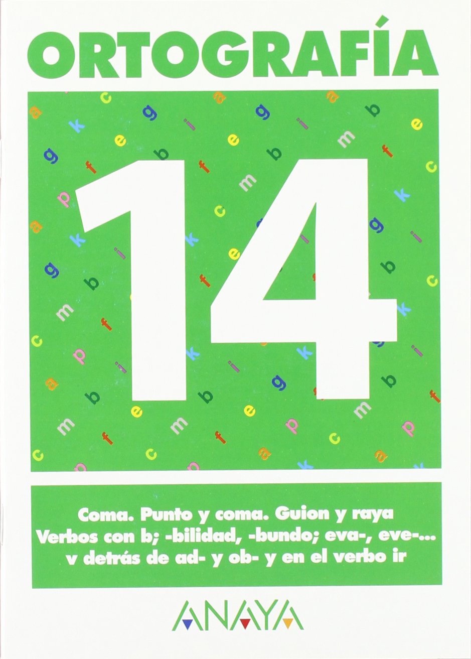 Ortografía 14. (Ortografia) Learning & Reference