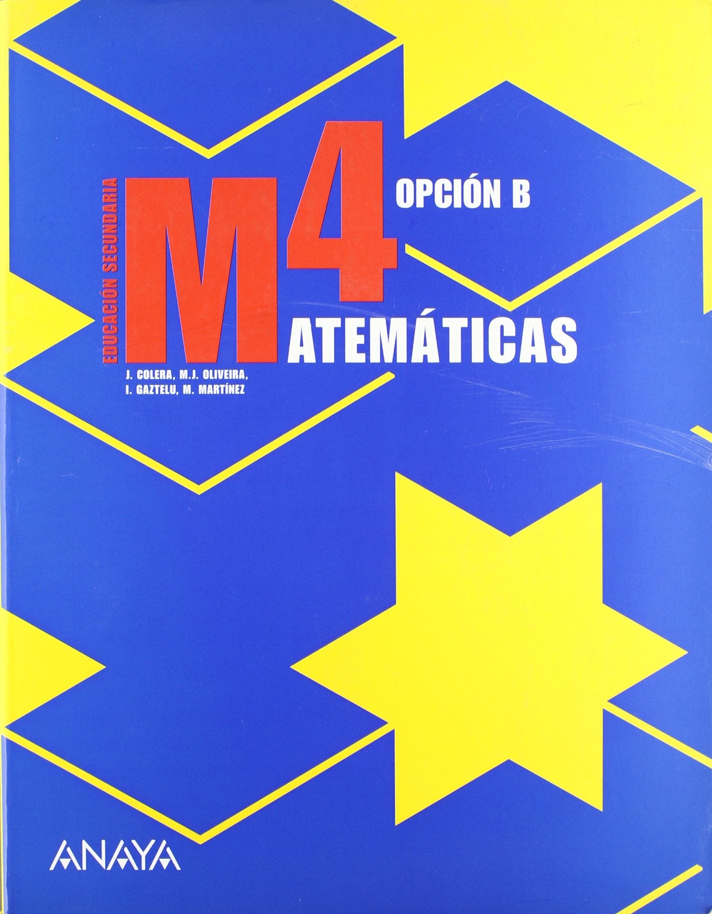 Matemáticas, 4 ESO, opción B Books