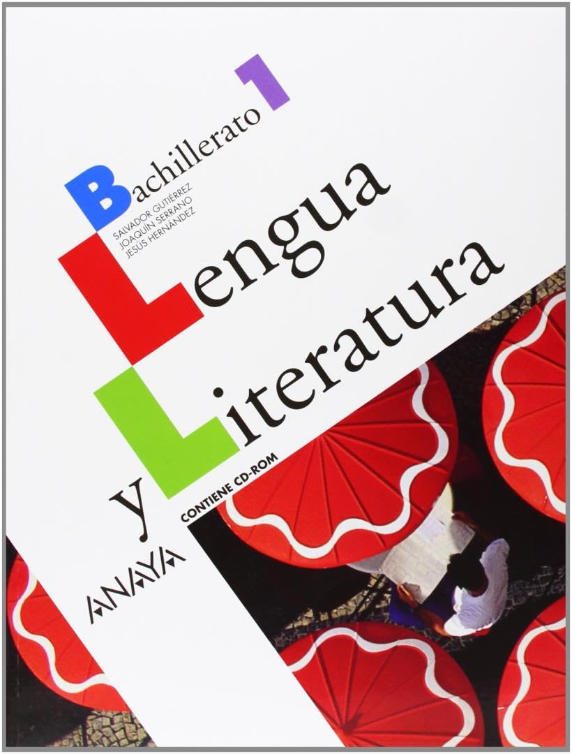 Lengua y literatura, 1 Bachillerato. Books