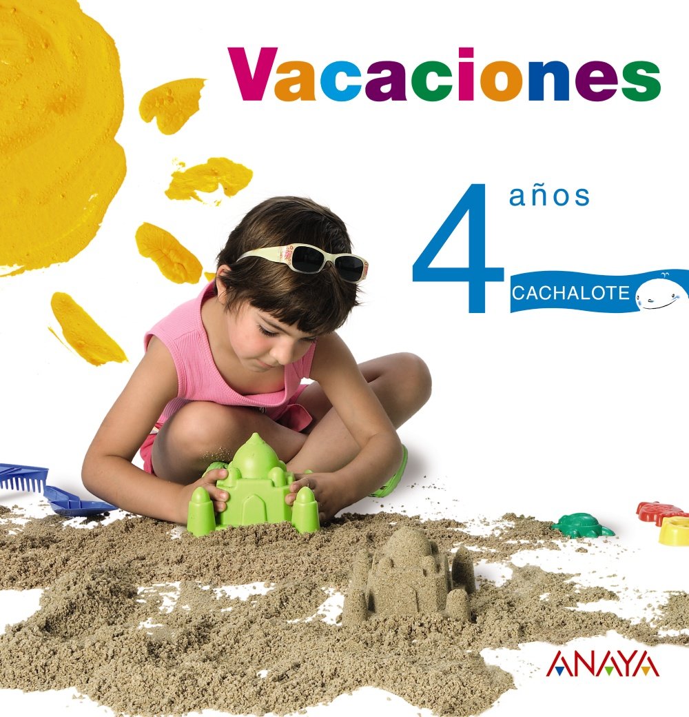 Vacaciones 4 años. book