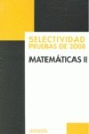 Selec. matematicas II (pruebas 2008) Books