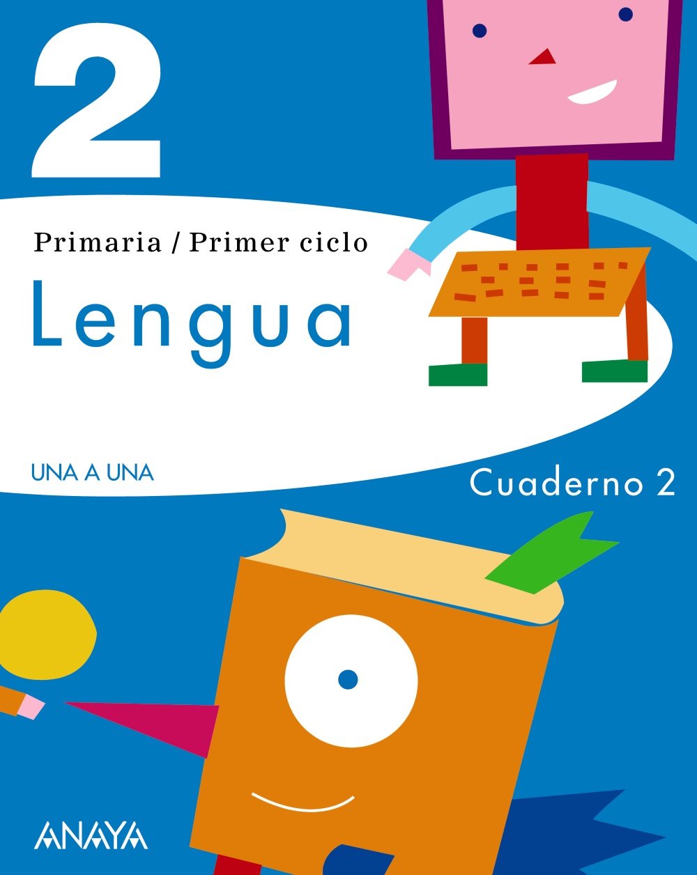 Proyecto Una a una, lengua, 2 Educación Primaria. Cuaderno 2 Books