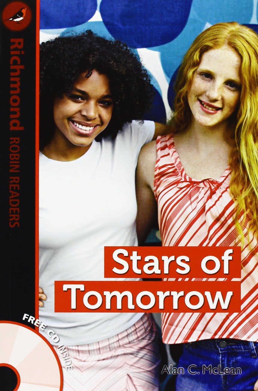 RICHMOND ROBIN READERS LEVEL 1 STARS OF TOMORROW + CD Foreign Languages ​​& Dictionaries
