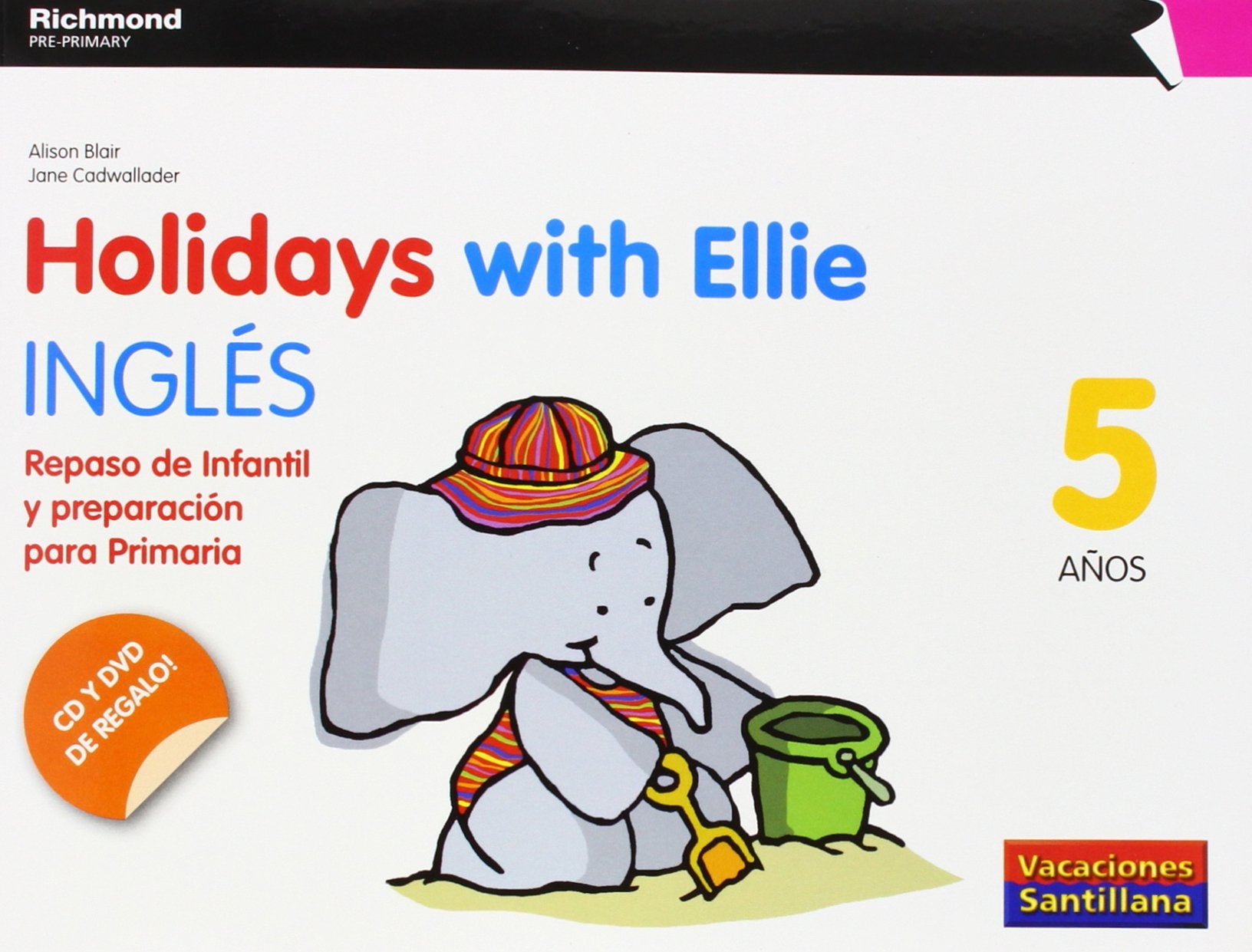 Holidays with Ellie, inglés, repaso de infantil y preparación para primaria, 5 años Books