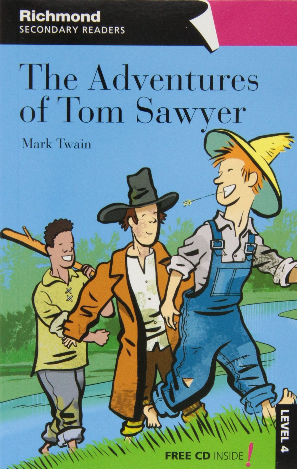 RSR LEVEL 4 THE ADVENTURES OF TOM SAWYER + CD book