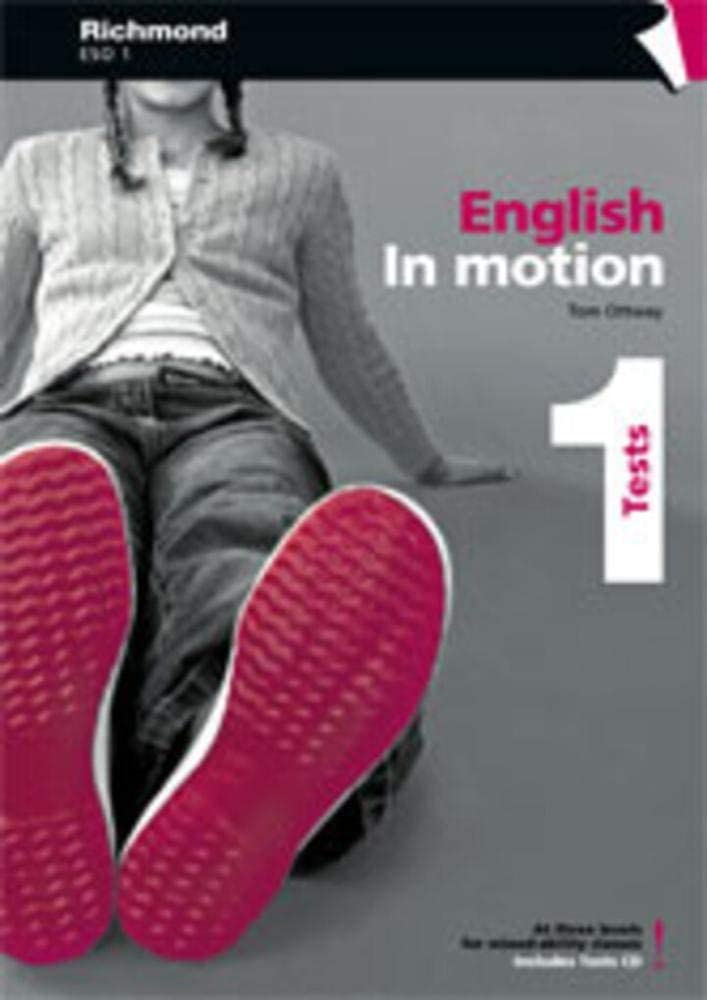 ENGLISH IN MOTION A1 TEST 1 RICHMOND Foreign Languages ​​& Dictionaries