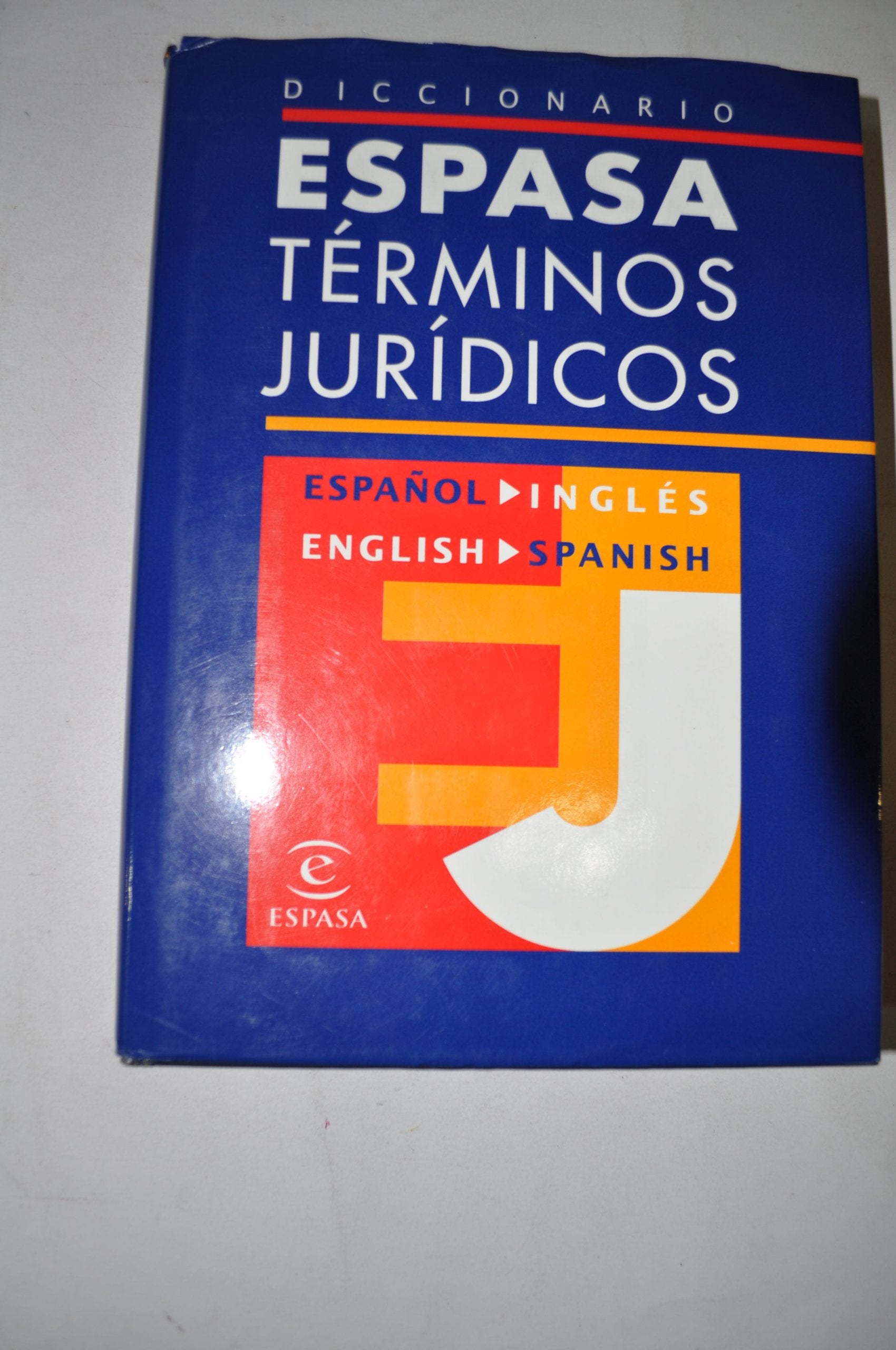 Diccionario de términos jurídicos español/inglés (IDIOMAS) Law