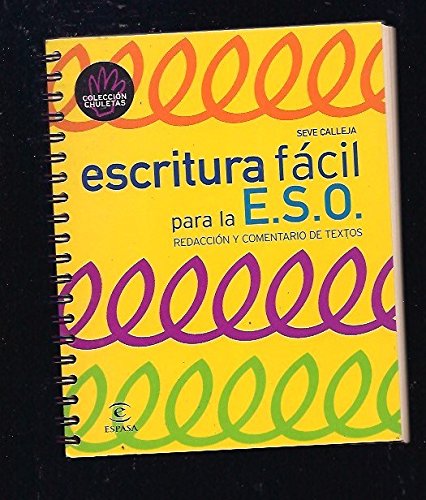 Eso - escritura facil para la eso (Chuletas) Books