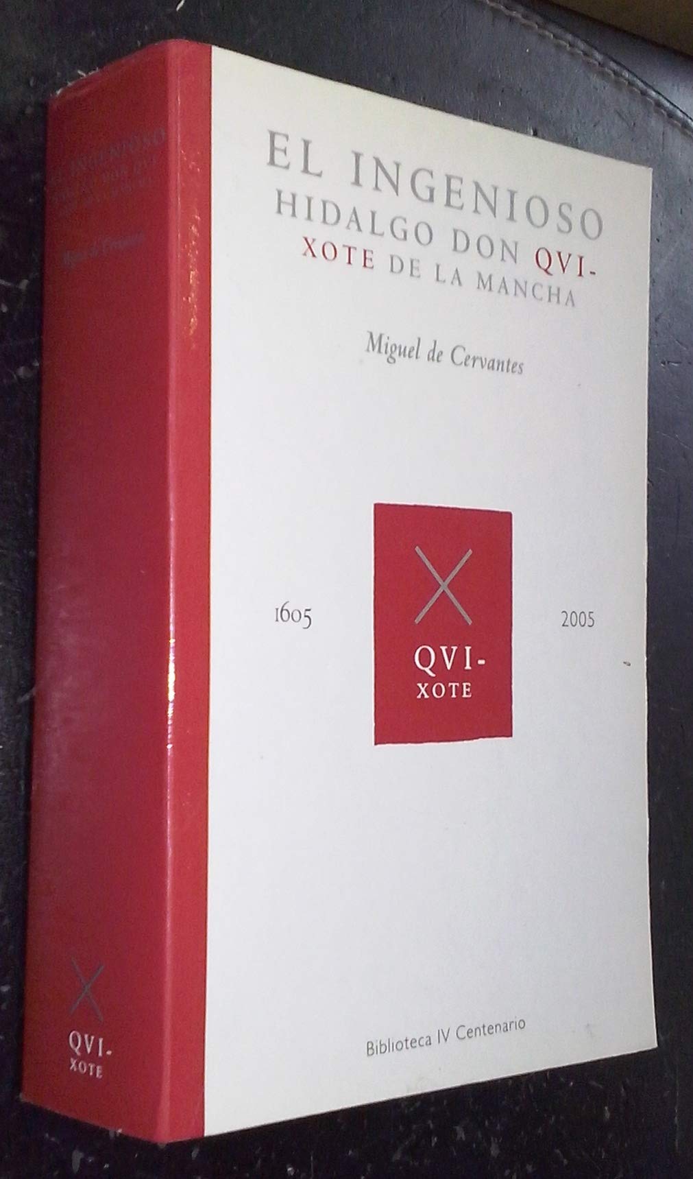 Don quijote de la Mancha book