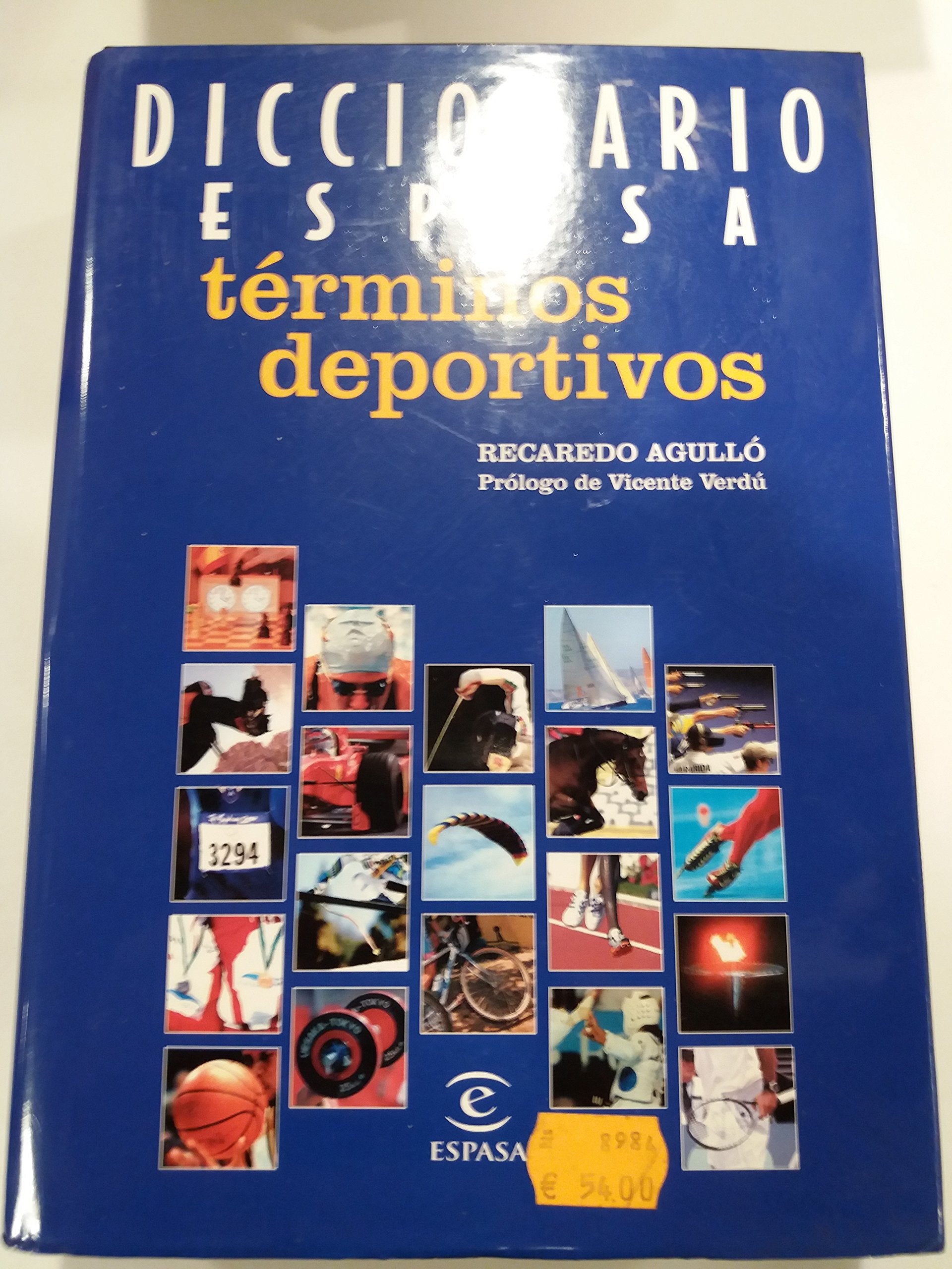 Diccionario Espasa De Terminos Deportivos / Espasa Dictionary of Sports Terms General education
