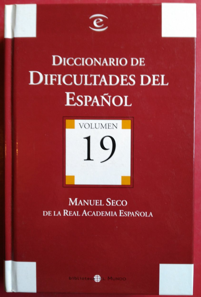 Diccionario de dificultades del español Books