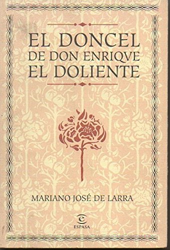El doncel de don Enrique el doliente book