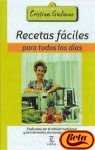 Recetas faciles para todos los dias (Escuela Cocina Cris.Galiano) Books