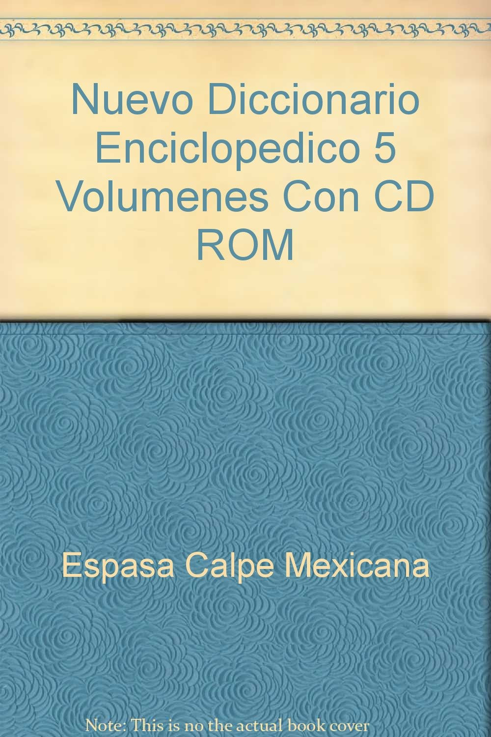 Nuevo Diccionario Enciclopedico 5 Volumenes Con CD ROM book