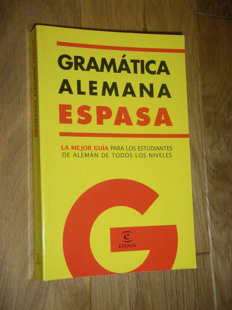 Gramatica Alemana Espasa (Espasa Idiomas) Books