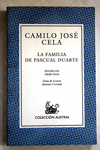 La familia de pascual duarte (Contemporánea, Band 2) Contemporary literature