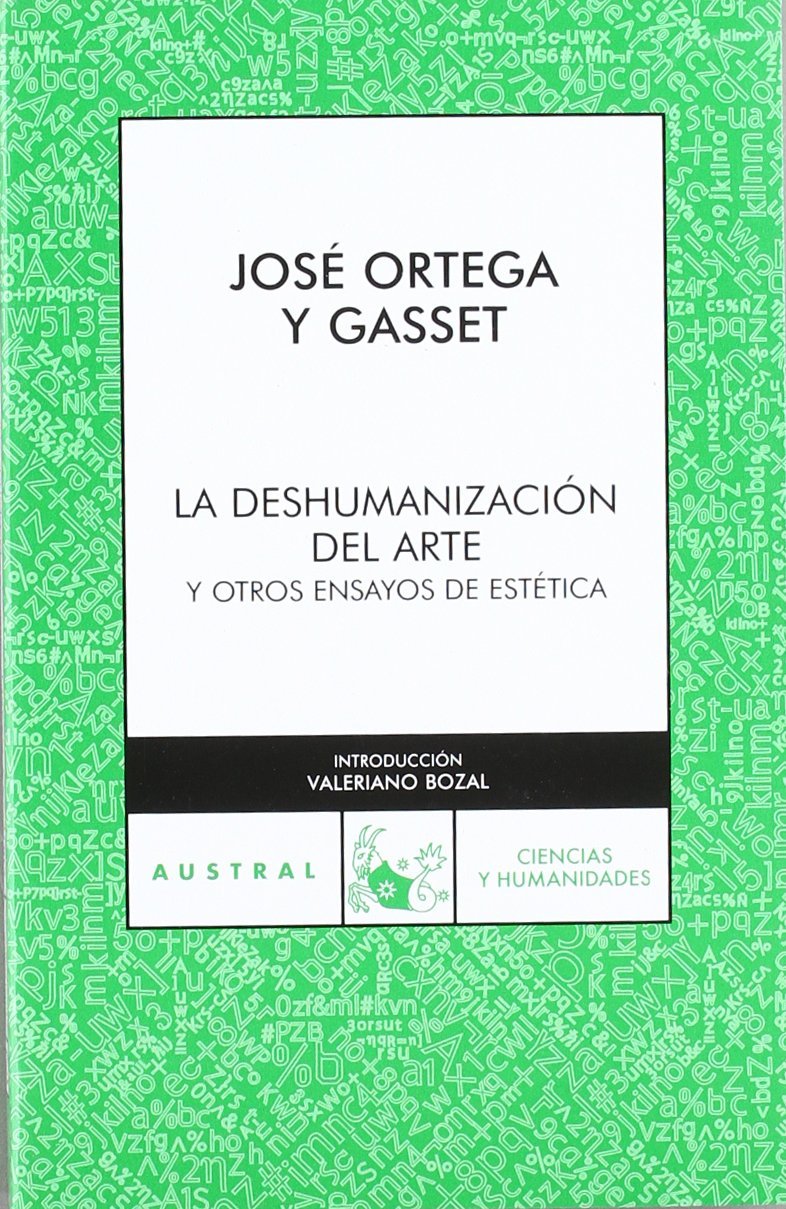 La deshumanización del arte Social Sciences