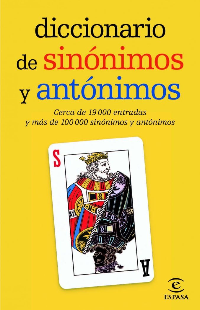 Diccionario de sinónimos y antónimos book