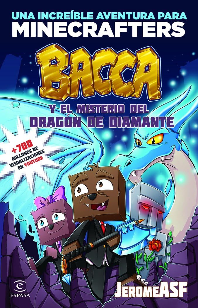 Minecraft. Bacca y el misterio del dragón de diamante book