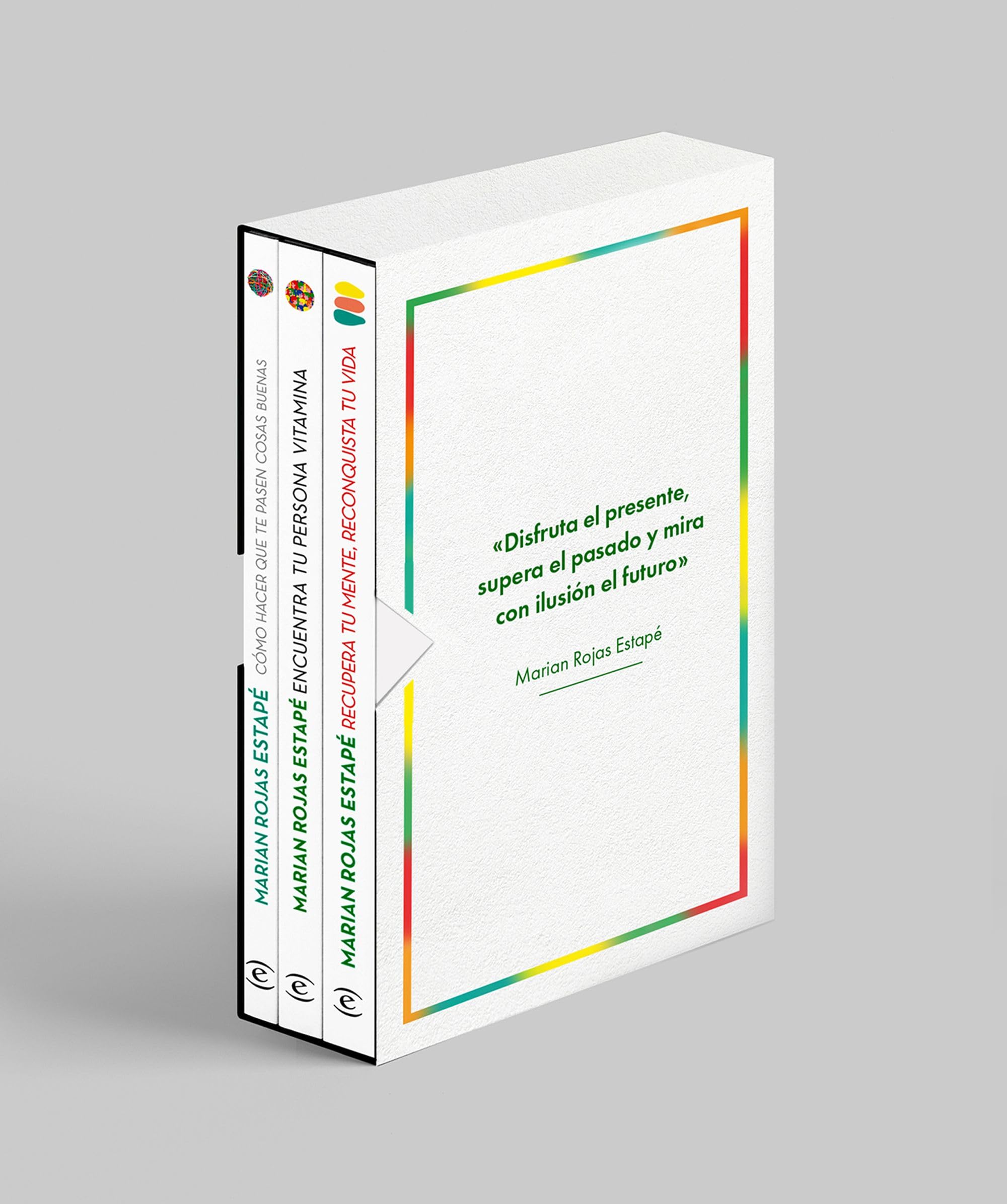Estuche Marian Rojas Estapé: Cómo hacer que te pasen cosas buenas + Encuentra tu persona vitamina + Recupera tu mente, reconquista tu vida (Espasa Crecimiento personal) Business, Finance & Career