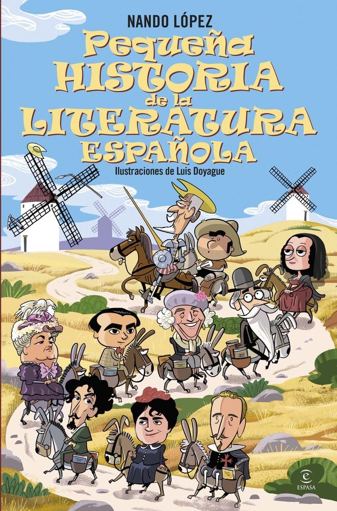 Pequeña historia de la literatura española book
