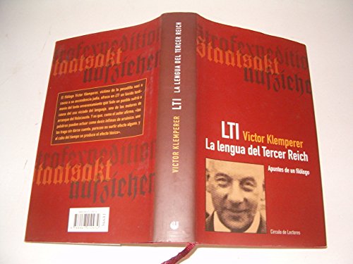 LTI: la lengua del Tercer Reich : apuntes de un filólogo Books