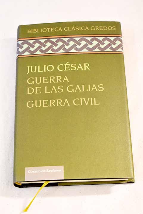 Guerra De Las Galias. Guerra Civil Books