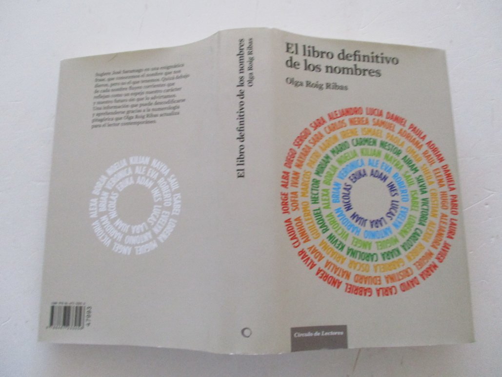El libro definitivo de los nombres Books