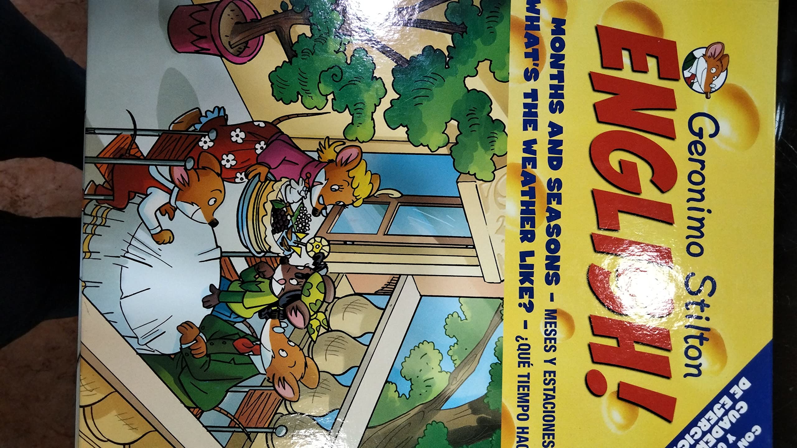 Geronimo Stilton English! 6. Meses Y Estaciones. Months And Seasons. ¿Qué Tiempo Hace? What's The We book