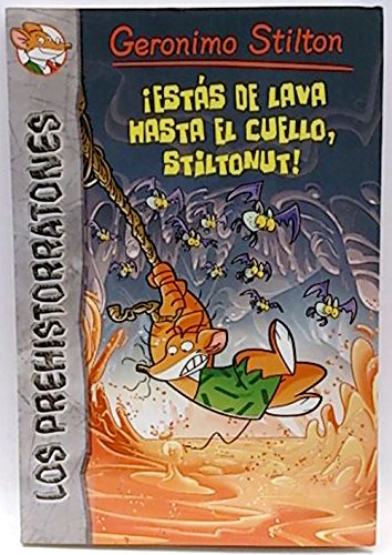 Los prehistorratones: Estás de la lava hasta el cuello, Stilton book
