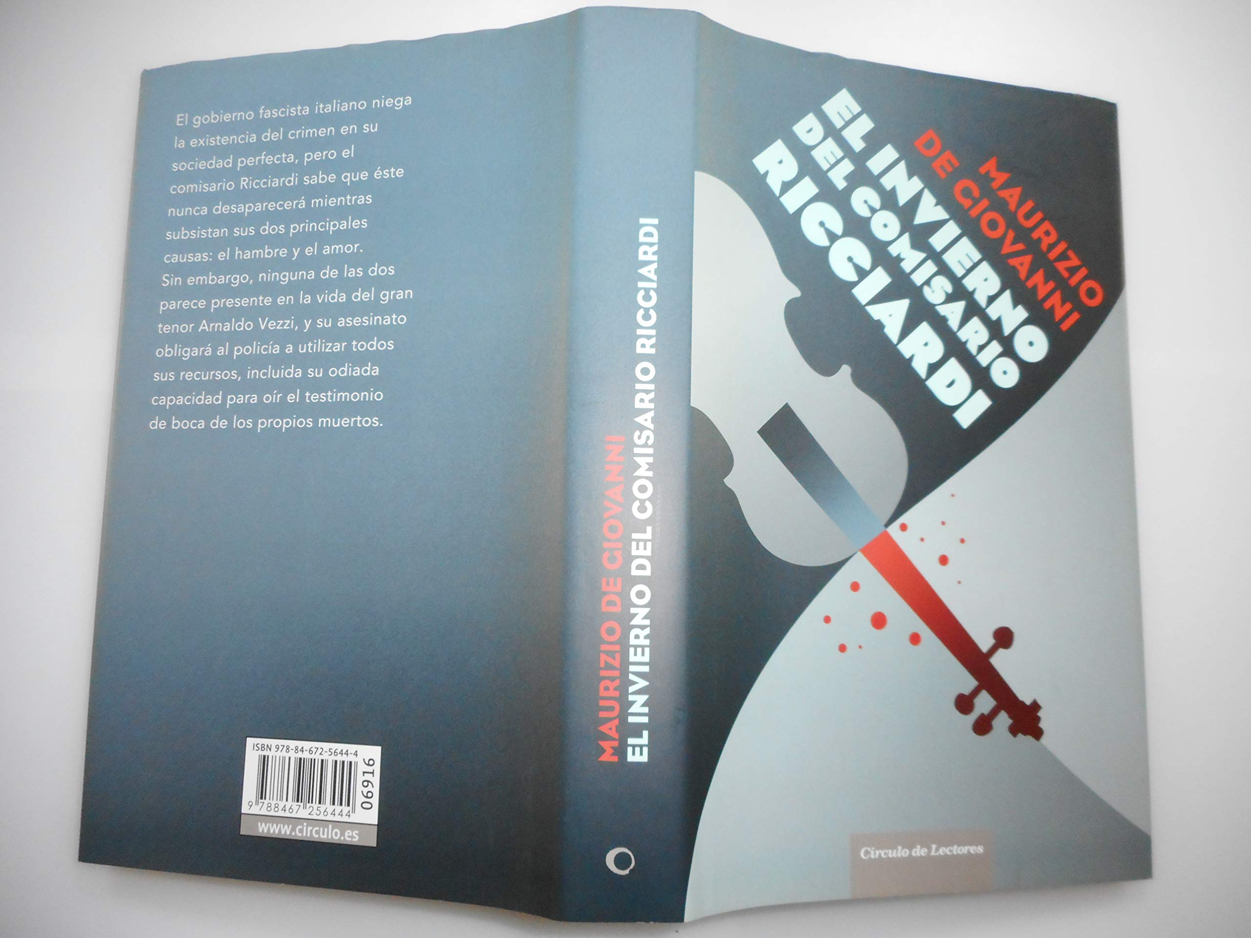 El invierno del comisario Ricciardi book