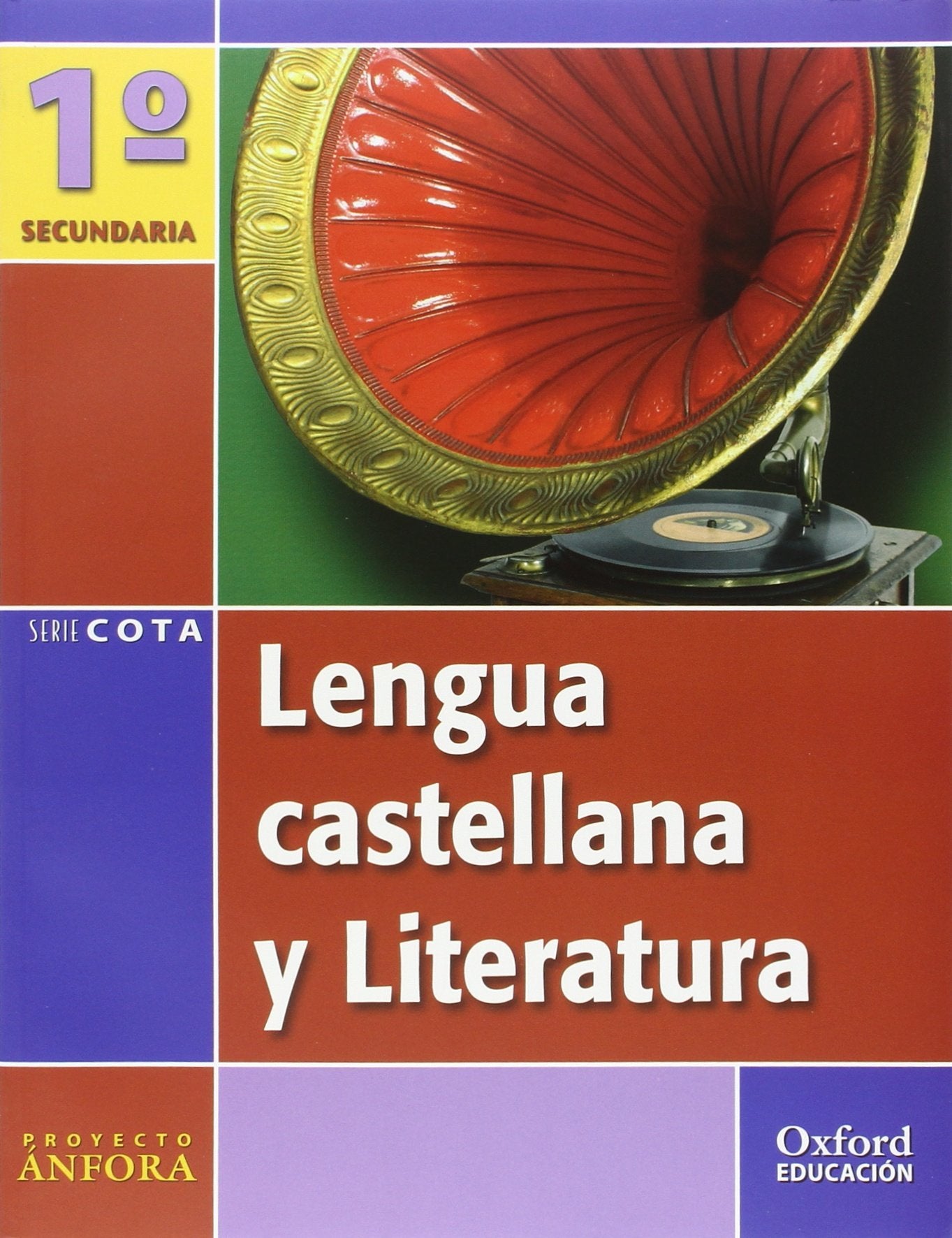Ánfora-Cota, lengua castellana y literatura, 1 ESO Books