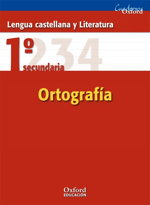 Lengua Castellana y Literatura 1.º ESO. Cuaderno de ortografía (Cuadernos Oxford) Books