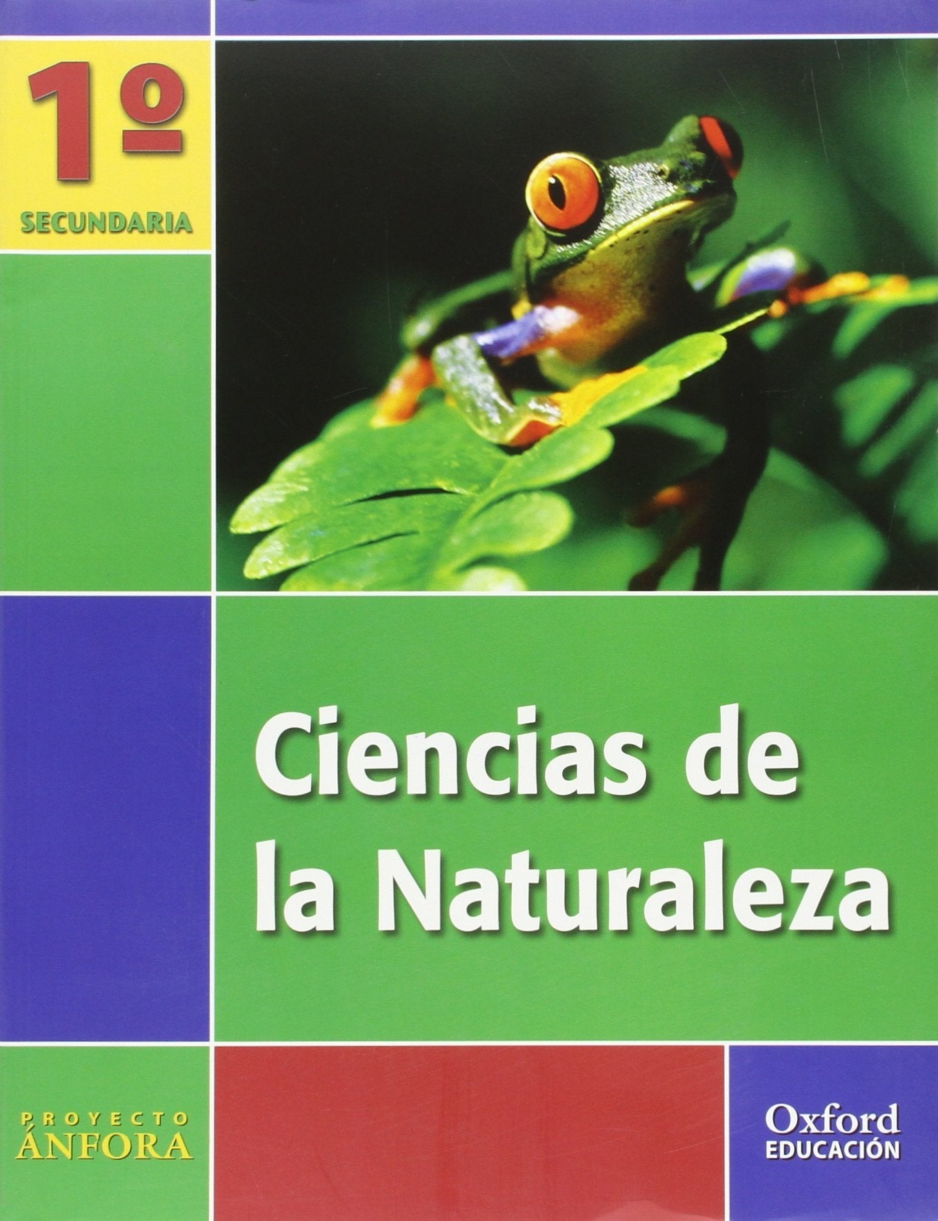 Ciencias de la Naturaleza 1.º ESO. Ánfora book