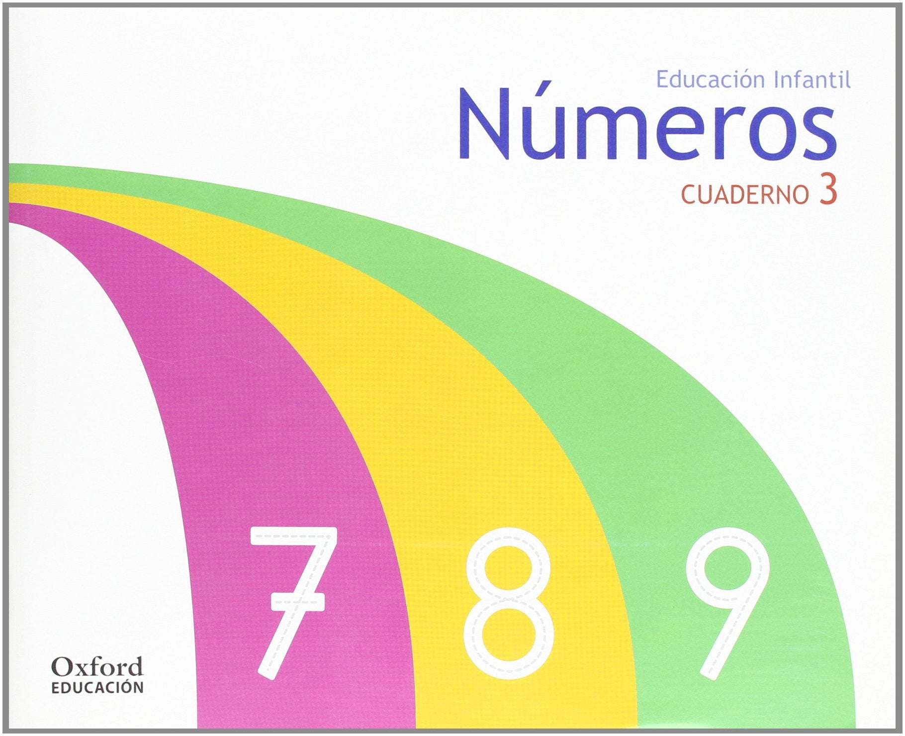 Números 5 años. Cuaderno 3 Books