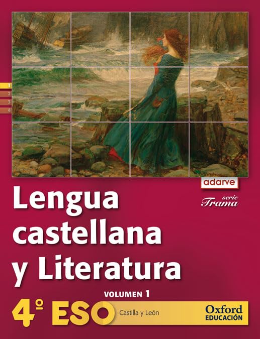Lengua Castellana y Literatura 4.º ESO. Adarve Trama Trimestral (Castilla y León) book